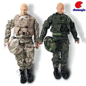 Großhandel maßge schneiderte Harz Poly resin Action Krieger Figur Militärs oldat Statue für Souvenir