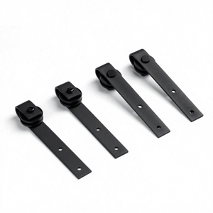 WEKIS Kit de Riel Deslizante Individual Moderno de Acero al Carbono para Puertas Correderas de Granero, 6.6 Pies, con Control Remoto, 3mm - Product Image 3
