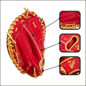 2025 New Professional Custom Rindsleder Baseball handschuhe Steer hide Leder 33 Zoll <span class=keywords><strong>A2K</strong></span> Baseball Catcher Mitt - Product Image 3