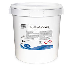 Alta calidad hecho en España suministros de jardín Tamar piscina cloro choque acción rápida 25 Kg - Product Image 1