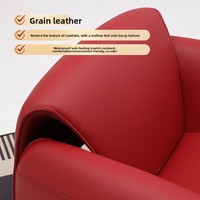 Fauteuil Crab style influenceur, pièce de design artistique haut de gamme, fauteuil individuel de loisirs, chaise italienne moderne minimaliste pour salon