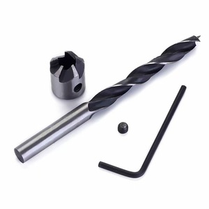 Broca avellanadora Yiduo de 6 mm con vástago de 3 filos y acabado brillante para trabajar la madera - Product Image 2