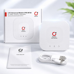 4G <b>Modem</b> OLAX MT30 Unlocked Mobile Portable Hotspot WiFi 3G Mini CPE 4000mah Battery WiFi6 RJ45 Router 4g Router Battery - Product Image 5