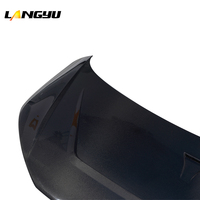 Langyu 2017 + pièces de Modification de voiture couvercle de moteur en Fiber de carbone capot avant TT RS Style pour AUDI A5 capot moteur