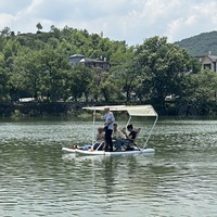 Catamaran gonflable double SUP OEM pour les lacs et les océans