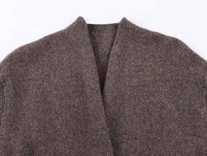 SHENZHU 2026 Nuova Collezione Primavera <span class=keywords><strong>Cardigan</strong></span> Casual Versatile ed Elegante <span class=keywords><strong>con</strong></span> Scollo a V e <span class=keywords><strong>Cintura</strong></span> Accessoria 2893205 - Product Image 3