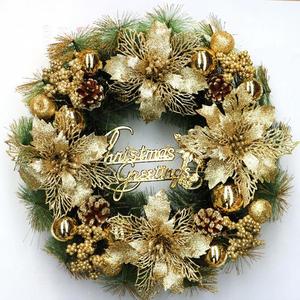 Factory Sells Wholesale Christmas <b>Wreath</b> Door Hangers and Realistic Vine <b>Rings</b> for Christmas Decoration - Product Image 1