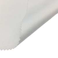 Tissu sergé en coton 32s, toucher doux peau de pêche, élastique, poids moyen 200g/m², résistant à l'abrasion, confortable au toucher