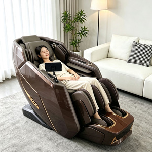 Silla de Gravedad Cero LEMESY 4D de Lujo con Escaneo Corporal por IA, Shiatsu, Calefacción, Bolsas de Aire, Rodillos para Pantorrillas, para el Hogar, Personas Mayores y Negocios - Product Image 1
