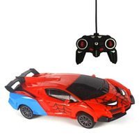 Voiture télécommandée transformable Ept 27 MHz, jouet véhicule robot transformable à une touche avec design araignée pour les tout-petits