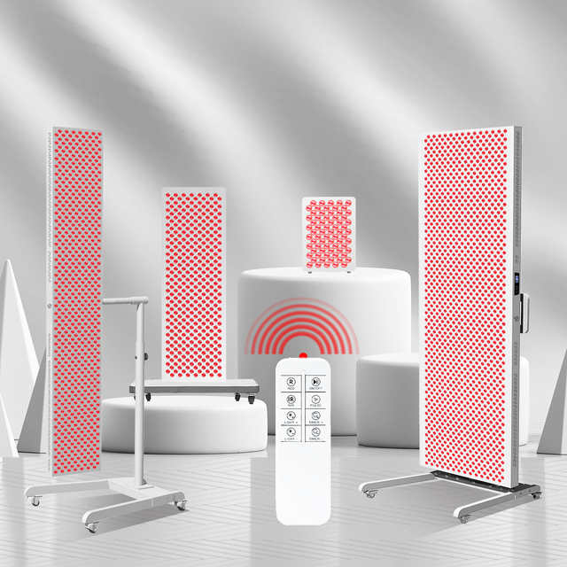 Aptredlight Red Light Therapy Panel 350led Near Infrared Light Therapy 6 Wavelengths for Full Body Wellness Led Light Panels