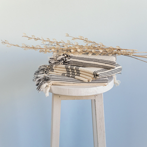 Premium Eco-Friendly Quick Dry Turkish Peshtemal Beach <b>Towels</b> Luxury <b>Striped</b> Sand Free Absorbent Cotton Tassels Best Price for - Product Image 6