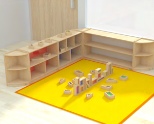 <span class=keywords><strong>Set</strong></span> di Mobili per <span class=keywords><strong>Asilo</strong></span> Nido 0-3 Anni, <span class=keywords><strong>Set</strong></span> di Mobili per Area Giochi e Gioco di Ruolo per Bambini - Product Image 5