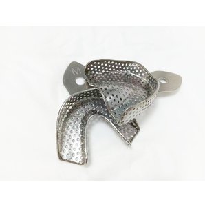 مورد مواد طب الأسنان المنتج أداة أسنان قابلة للأوتوكلاف حامل صواني معدنية للأسنان صينية انطباع من الفولاذ المقاوم للصدأ - Product Image 6