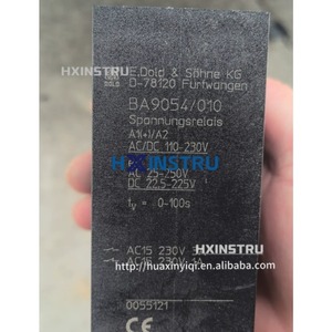 RELÉ DE VOLTAJE DOLD BA9054/010 AC15 230V 31. AC15 230V 0053642 A1(+)/A2 AC/DC Usado H - Product Image 1