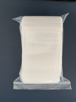 Sacs à thé en papier de fibre de maïs PLA compostable, design moderne, blanc, 20-30g, en rouleau, en stock