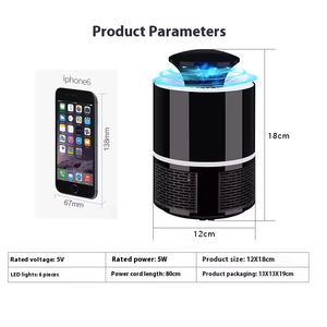 USB Phòng Ngủ Ngoài Trời Thân Thiện Với Môi LED Vật Chất Muỗi Giết Đèn <span class=keywords><strong>Bug</strong></span> Bẫy Thuốc Đuổi Côn Trùng Killer Đèn - Product Image 6