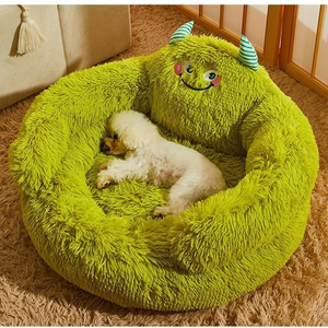 Lit pour animaux <span class=keywords><strong>de</strong></span> compagnie en peluche en forme <span class=keywords><strong>de</strong></span> patte, toutes saisons, moderne, chaud et confortable, pour petits et grands chiens et chats, design type grotte - Product Image 4