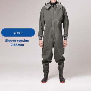 Costume de pêche à la mouche vert pour homme, pantalon de lancement bleu, costume d'aventure en plein air pour <span class=keywords><strong>femme</strong></span>, bottes de chasse imperméables - Product Image 3