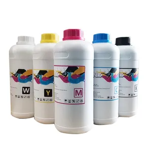 High Quality Premium Consumables Bright Color Dtf White Ink DTF PET Film Ink 1000ml epson inkjet 2year shelf life dtf ink