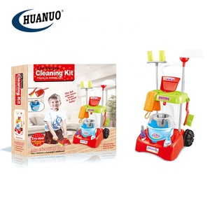 Bambini altro finta gioca giocattolo strumento per la pulizia della casa set di pulizia in plastica giocattolo - Product Image 3