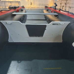 Catamaran gonflable à prix direct usine, 330-430 cm, avec plancher pneumatique, pliable, mini bateau pour la pêche et la plongée - Product Image 4