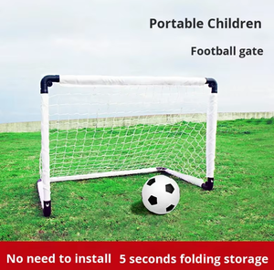<span class=keywords><strong>But</strong></span> de football pliable, cadre portable, filet, entraînement intérieur/extérieur, équipement pour enfants, 90x60x60CM, toutes saisons - Product Image 3