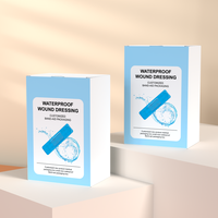 Cajas de Vendajes Personalizadas al por Mayor, Cajas de Papel Impresas Desechables para Vendajes, Empaque con Logotipo OEM, Diseño Médico de Dibujos Animados