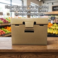Boîte en carton ondulé RSC découpée sur mesure pour produits frais, emballage pour choux, produits agricoles