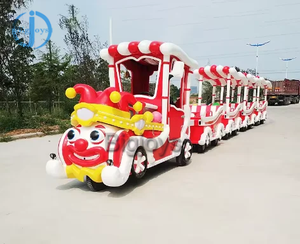 Nuevo DISEÑO DE <span class=keywords><strong>Navidad</strong></span> payaso <span class=keywords><strong>tren</strong></span> turístico niños al aire libre parque eléctrico <span class=keywords><strong>tren</strong></span> sin rieles a la venta - Product Image 4