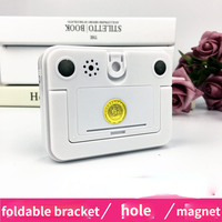 Timer Digital Modern Layar Besar Dua Set, Timer Shaker dengan Pengatur Waktu Ganda, Alarm Getar dan Lampu, Laris Terjual