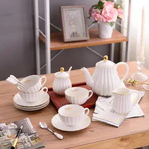 Royal porcelana conjunto de café e chá para presente