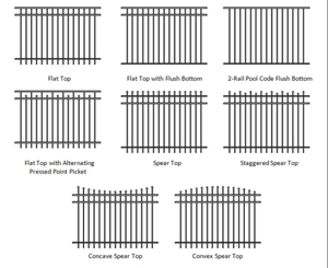 建築用亜鉛鋼フェンスアニティ錆新デザイン亜鉛メッキ - Product Image 3