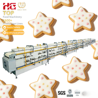 Machine automatique de fabrication de biscuits en forme d'étoile, équipement de production de biscuits moulés, système de traitement, solution d'usine