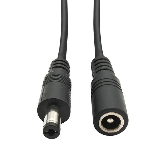 12V DC-Kabel 5,5*2,5mm 5525 Stecker Stecker auf Buchse DC-Stromkabel Verlängerung kabel 0,5 m, 1,5 m,3m,5m,10m für CCTV-Kamera-LED-Licht