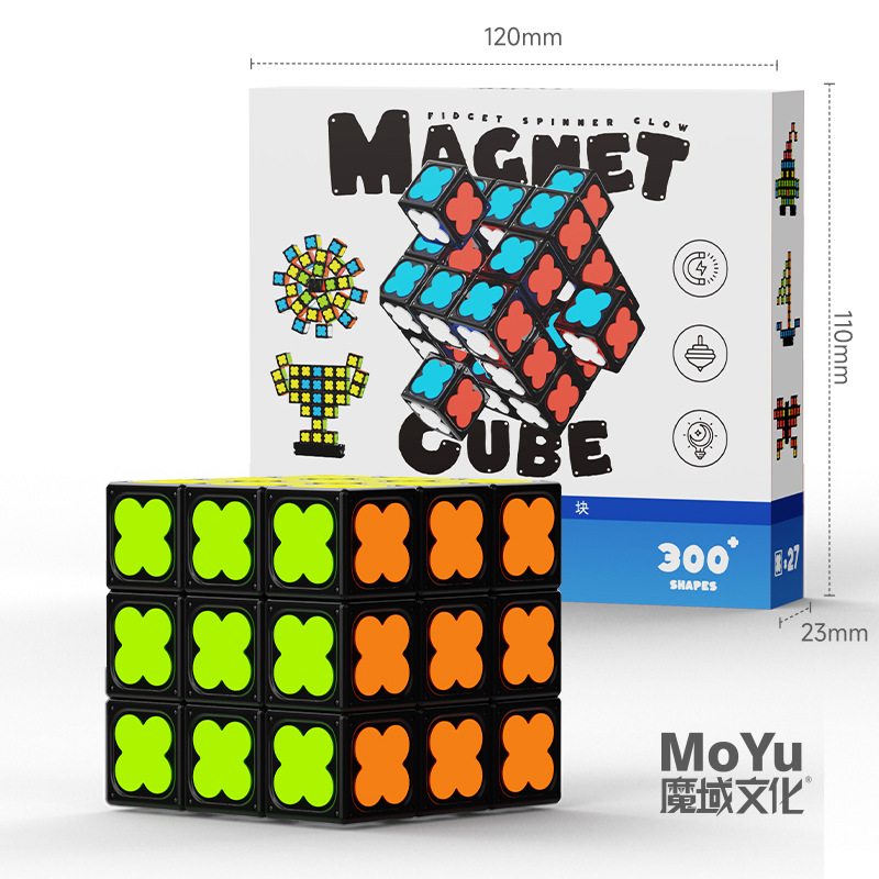 Bloques Magnéticos 3x3 en el Dominio Mágico