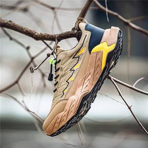 Nouveaux modèles de chaussures de sport pour jeunes hommes, prix bas, chaussures de marque, dessus en daim, élastiques, légères, pour la course à pied en ville - Product Image 3