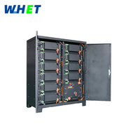 50kw UPS ESS Solar Power Station Smart BMU 48v rak Server terpasang 200ah Lifepo4 Ion Lithium dapat ditumpuk baterai penggunaan rumah 300ah