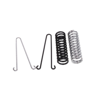 Ressort hélicoïdal en métal robuste, simple ou double bobine, disponible en tailles mini et extra, fabriqué en acier inoxydable durable