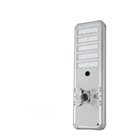 Lampadaire LED solaire IP65 200W 6000K 120° d'angle de faisceau, télécommande, construction en aluminium, durée de vie de 50 000 heures