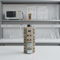 Régulateur de tension automatique (AVR) triphasé AC Hong Xi 380V 3kVA de haute qualité, stabilisateur d'alimentation, efficacité de 98%, utilisation SVC