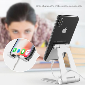 Giá Đỡ Điện Thoại 360 Độ Soporte De Telefono Giá Đỡ Điện Thoại Bằng Nhôm Có Thể Điều Chỉnh Giá Đỡ Điện Thoại Di Động - Product Image 5