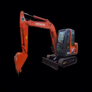 Excavatrice HITACHI ZX60 d'occasion de haute qualité en bon état de fonctionnement, dotée de composants essentiels (moteur, roulement, PLC) à vendre - Product Image 1