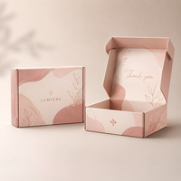Scatole di Cartone Ondulato Pieghevoli Personalizzate per Imballaggio Colorato, Progettate per Confezioni Regalo Premium
