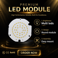 PCB PCBA Aluminium 8W 32 LED Kustom OEM ODM untuk Lampu Sorot