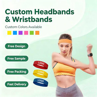 Bandeau de sport en nylon pour femme – Absorption de la transpiration, anti-transpiration, large bord, multifonctionnel pour la course, le basketball, et comme serre-tête