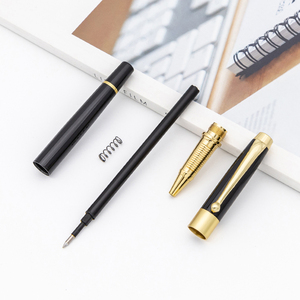 <span class=keywords><strong>Stylo</strong></span> Roller de Luxe en Métal <span class=keywords><strong>avec</strong></span> Finition Dorée, Logo Personnalisé Gravé au Laser, <span class=keywords><strong>Stylo</strong></span> Bille pour Signature Professionnelle, Cadeau Promotionnel de Bureau - Product Image 6