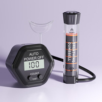 Nouveau produit : Appareil d'exercice respiratoire pour haltères, entraîneur musculaire portable pour la respiration diaphragmatique profonde des poumons, entraîneur abdominal et de base