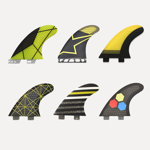 Ailerons en fibre de verre pour planche de <span class=keywords><strong>surf</strong></span> à onglet simple/double <span class=keywords><strong>F2</strong></span> II pour le <span class=keywords><strong>surf</strong></span> prêt à expédier - Product Image 6