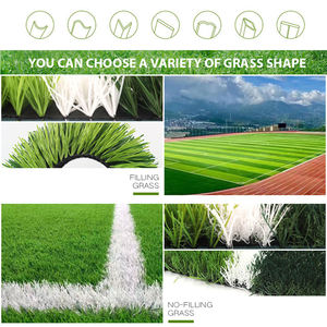 Césped <span class=keywords><strong>Artificial</strong></span> DEMAX para Fútbol, Alfombra de Césped <span class=keywords><strong>Artificial</strong></span> para Campos Deportivos - Product Image 4